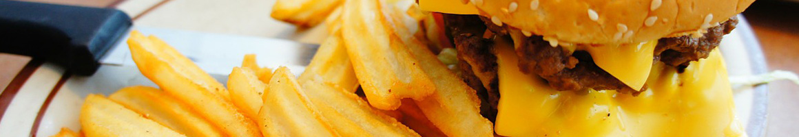 Eating American (Traditional) Burger Greek Salad at Leo's Coney Island restaurant in Shelby Township, MI.